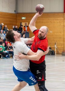 Michael Dreskornfeld im Zweikamp