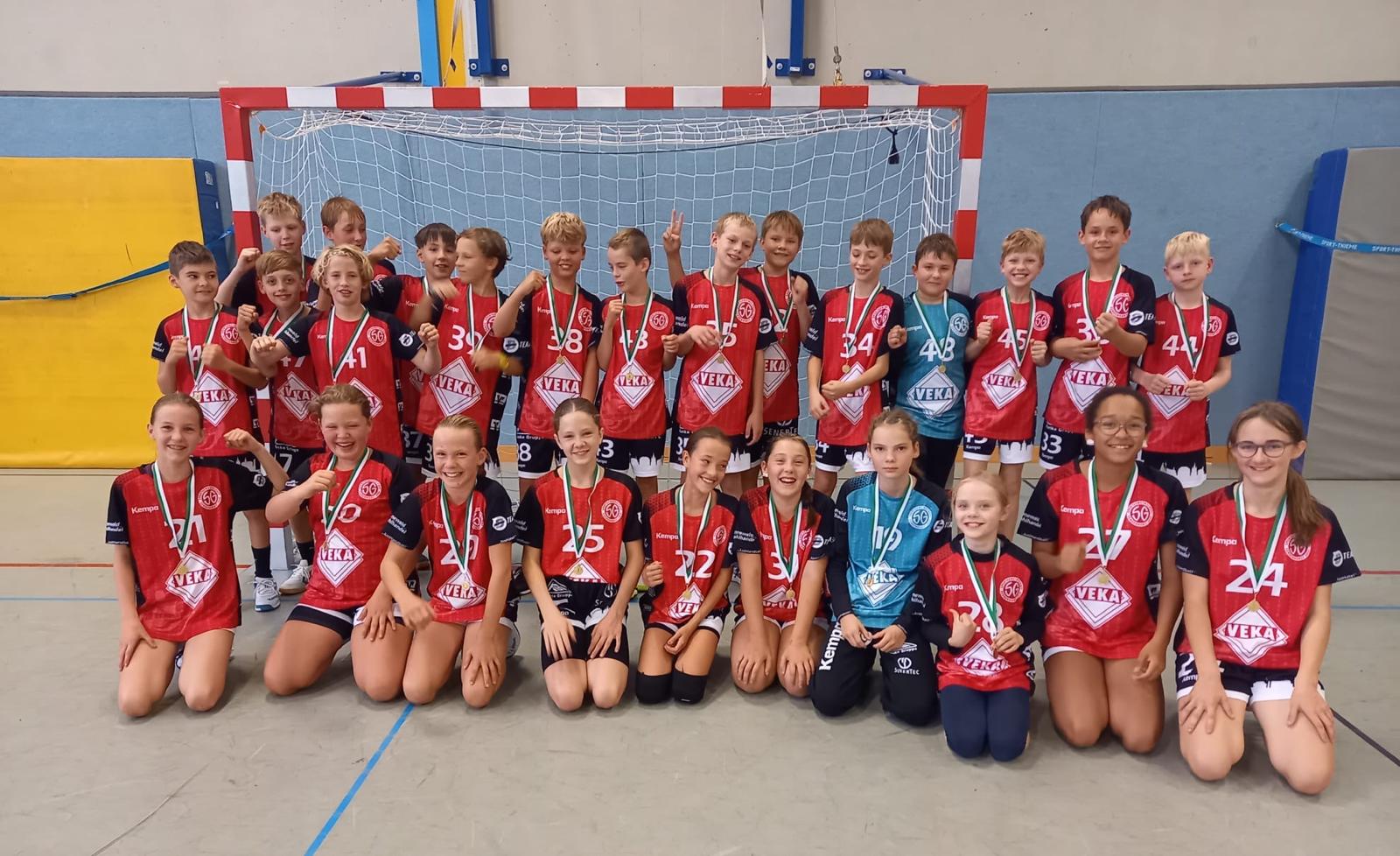 Männliche D-Jugend verteidigt Titel in Beckum